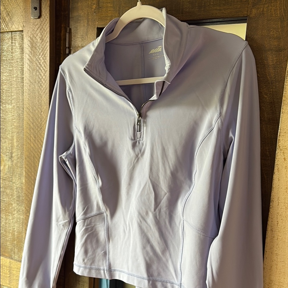 Avia Women's Light Purple Quarter-Zip Top